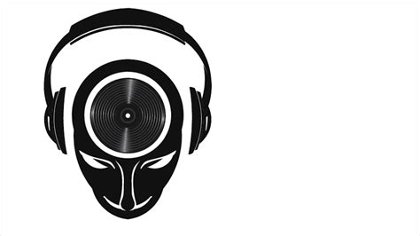 DJ Man with Head Vinyl, Headphones. Video Logo Animation Motion Background - VideoBlocks | Dj ...