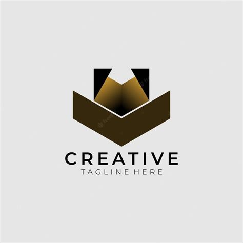 Premium Vector | Abstract gradient black logo, design element.