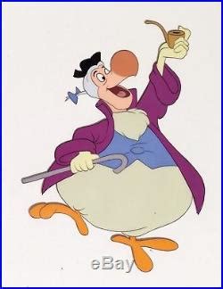 1951 Rare Disney Alice In Wonderland Dodo Bird Original Production Animation Cel