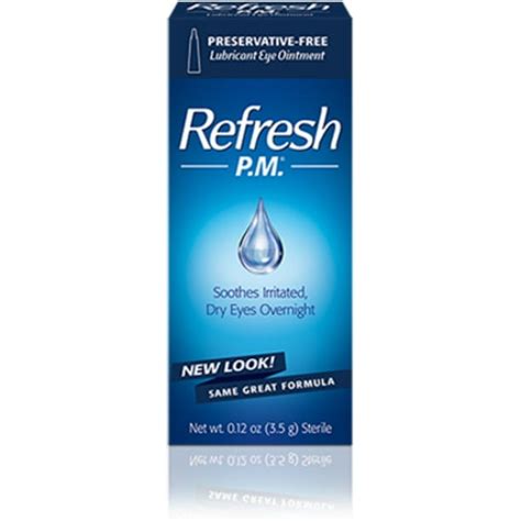 REFRESH PM Lubricant Eye Ointment 3.50 g - Walmart.com - Walmart.com