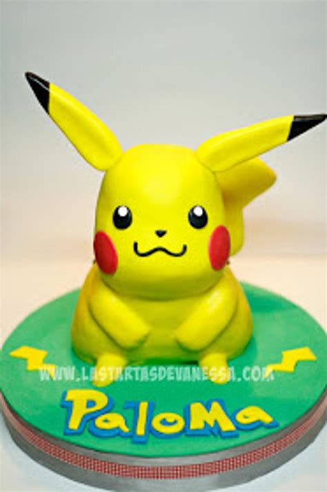 Pikachu 3D Cake - Decorated Cake by Vanessa Rodríguez - CakesDecor