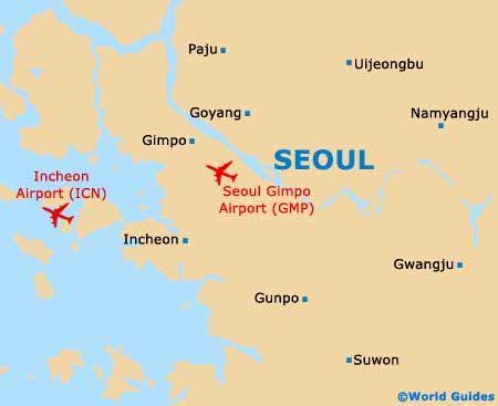 Map of Seoul Incheon Airport (ICN): Orientation and Maps for ICN Seoul Airport | Seoul map ...