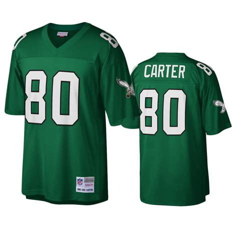 Philadelphia Eagles Cris Carter Kelly Green Legacy Replica Jersey – Ctjersey.store