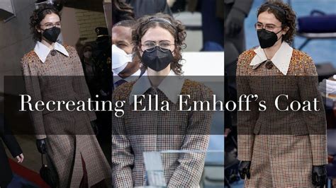 DIY Recreating the Ella Emhoff Inauguration coat - YouTube Sewing ...