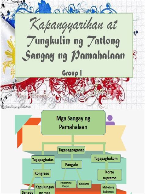 Kapangyarihan at Tungkulin Ng Tatlong Sangay Ng Pamahalaan (4) | PDF