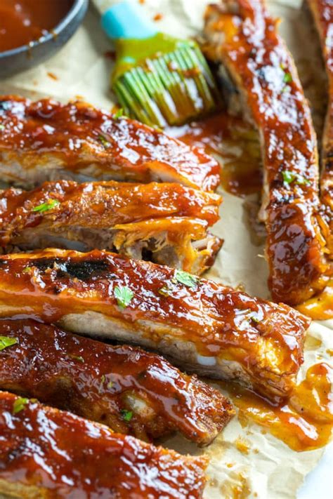 BBQ Instant Pot Ribs Recipe - Tender & Juicy! • Dishing Delish