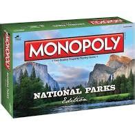 Monopoly- National Parks - Teton Toys