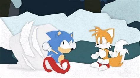 'Sonic the Hedgehog' Characters Compete in a Papercraft Animation