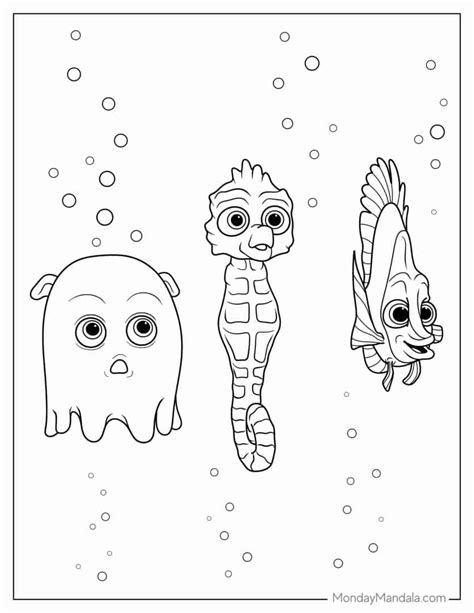 28 Finding Nemo Coloring Pages (Free PDF Printables)