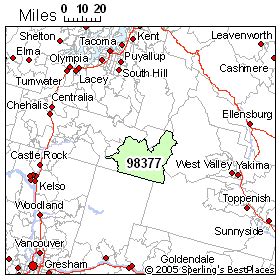 Randle Washington Map