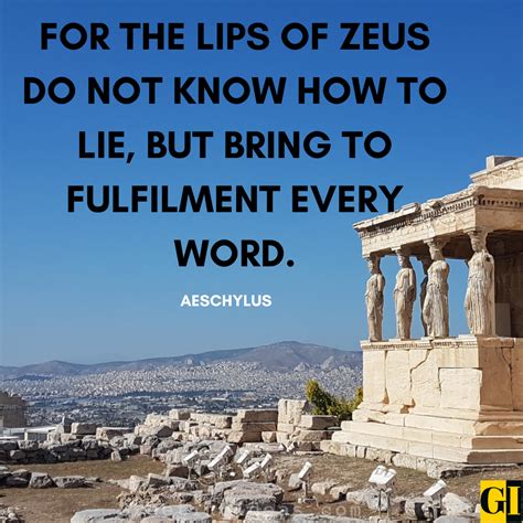 40 Best Zeus Quotes Sayings On Greek Mythology