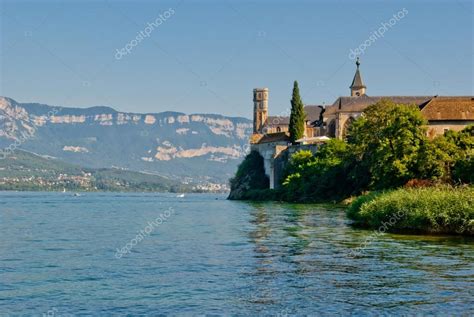 Hautecombe Abbey, Lake Bourget, France — Stock Photo © Ladiras #12215295