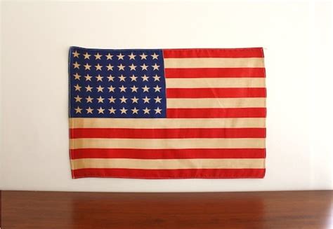 Vintage 48 star American flag