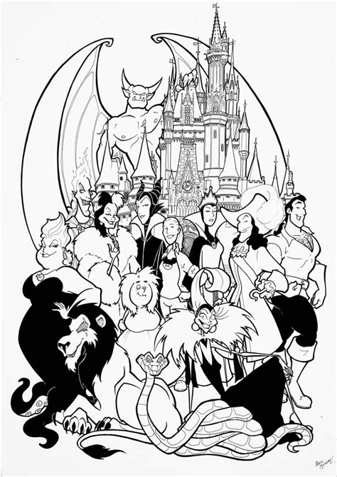 Coloring Pages Printable Disney