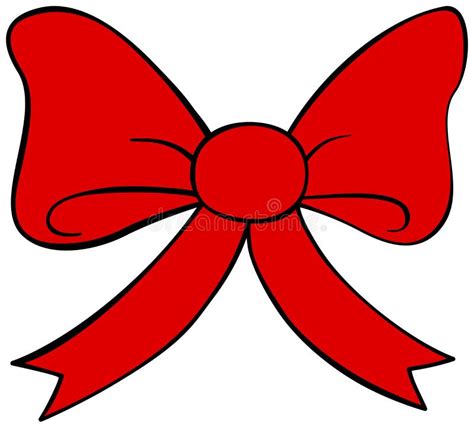 Clipart Of Red Christmas Bow