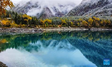 Snow scenery of Jiuzhaigou scenic area in Sichuan - Global Times