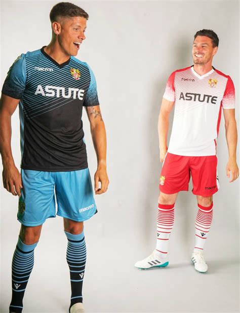 New Stevenage FC Kits 2018-2019 | Macron Stevenage Home & Away Shirts ...