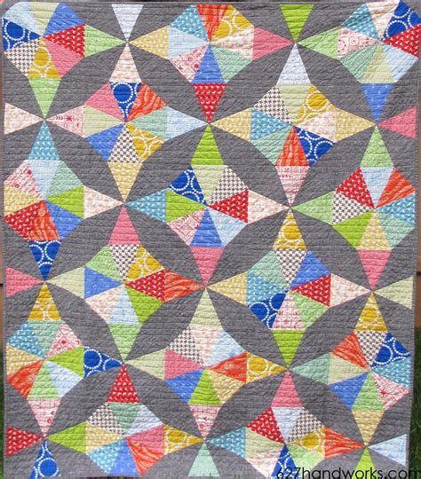 Kaleidoscope Quilt Pattern Quilt Kaleidoscope Fussy Cut Quilts Crush Innocent Patterns Pattern ...