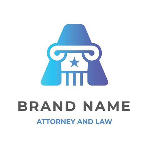 Attorney logo with Premium creative element style 17216375 Vector Art ...