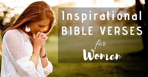 Inspiring Bible Verses For Women