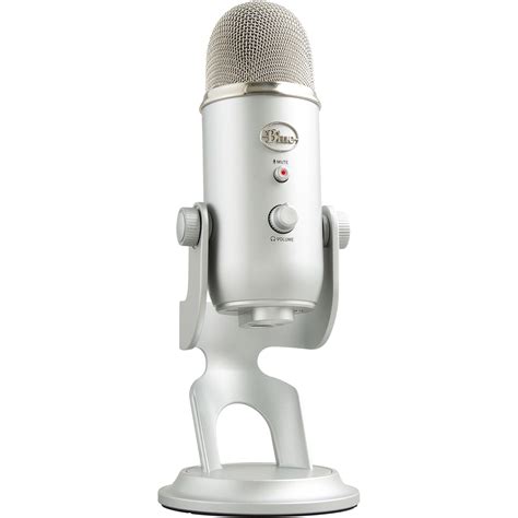 Blue Yeti USB Microphone (Silver) 988-000103 B&H Photo Video