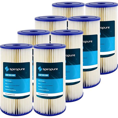 SpiroPure Replacement for Hydronix SPC-45-1005 10x4.5 Water Filters (8 Pack) - Walmart.com ...