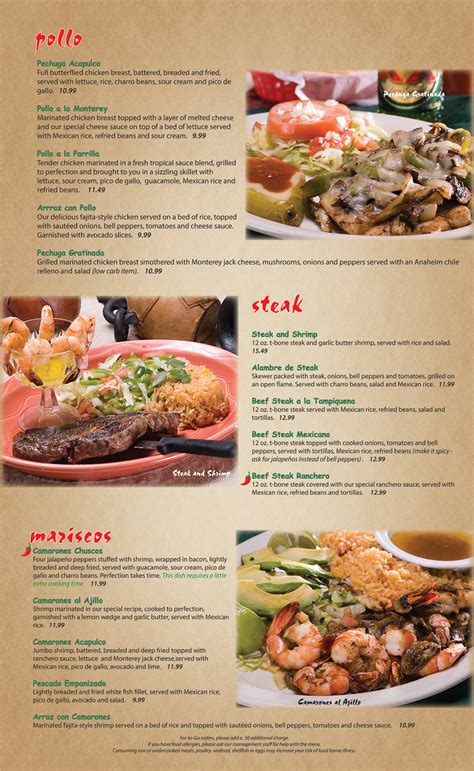 El Jimador Mexican Grill and Bar menu - BoydTech Design, Inc.