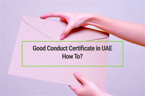 Request for Good Conduct Certificate in UAE - Pinay Expat