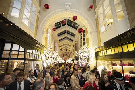 The Burlington Arcade Christmas Party - Ikon London Magazine