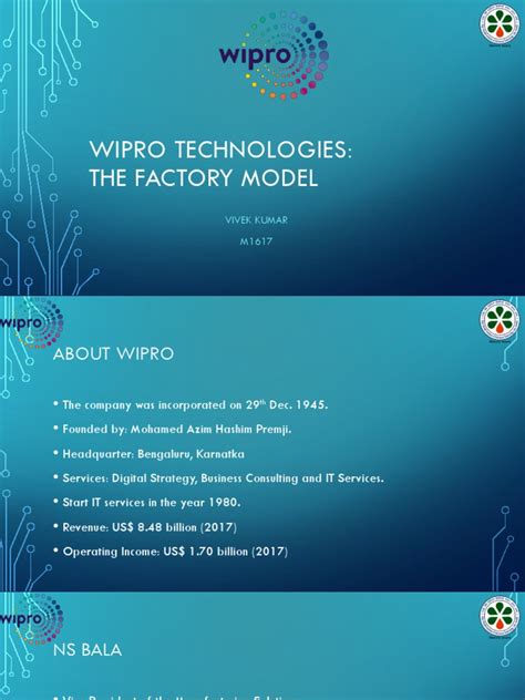 Wipro Technologies | Lean Manufacturing | Software Development