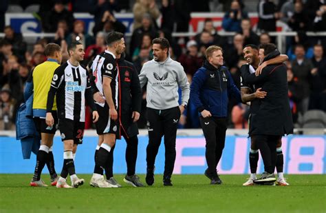 Newcastle fans react to what Eddie Howe did at full-time after Burnley win