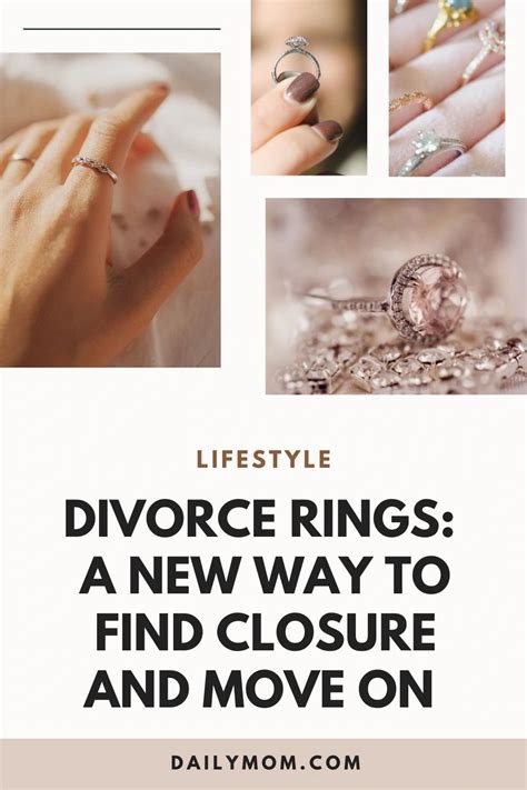 Divorce Rings: A New Way To Find Closure And Move On