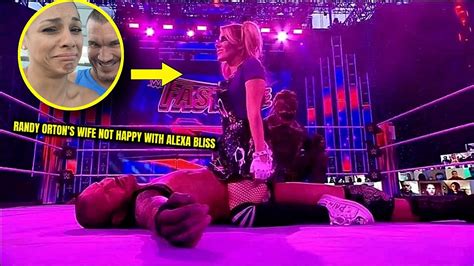 Randy Orton's Wife Upset With Alexa Bliss After WWE Fastlane...| WWE ...