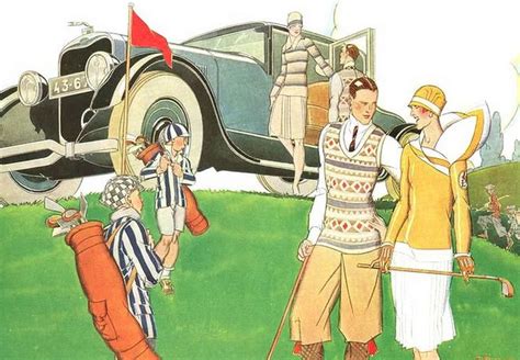 The 1920s-1927 ad for car | Golf fashion, Vintage cars, Automotive artwork