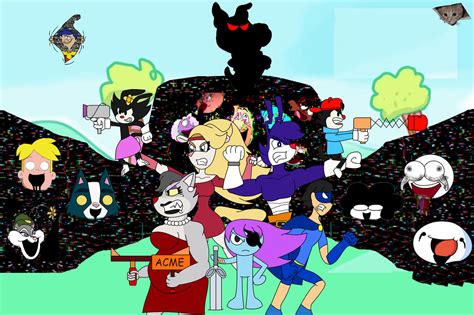 Pibby and her friends against the glitch by SonicMan199 on DeviantArt