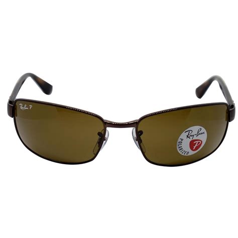 Ray-Ban RB3478 014/57 Sunglasses Crystal Brown Polarized Lens