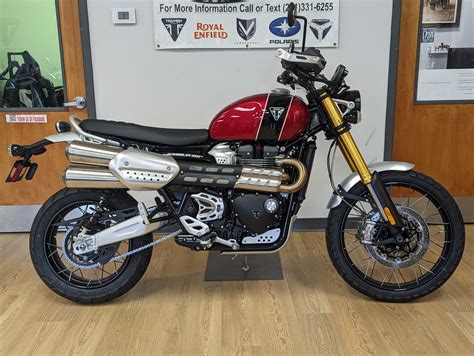 Used 2023 Triumph Scrambler 1200 XE Carnival Red / Jet Black ...