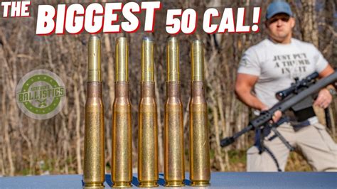 The BIGGEST 50 Cal Bullets EVER !!! - YouTube