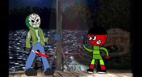 Jason Voorhees Vs. Jesevi in FNF by Jesevi-Art on DeviantArt