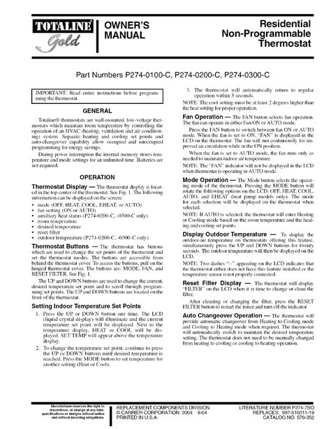 Carrier Hvac Thermostat Wiring Diagram - Circuit Diagram