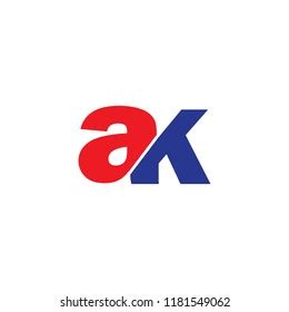 Letter Ak Logo Vector Stock Vector (Royalty Free) 1181549062