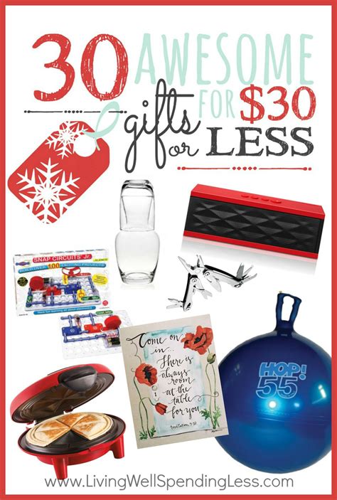 30 Awesome Gifts Under $30 | Best Christmas Gifts Under $30 | 30 gifts ...