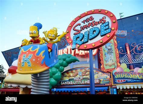 Krustyland The Simpson's Ride at Universal Studios Orlando, Florida ...