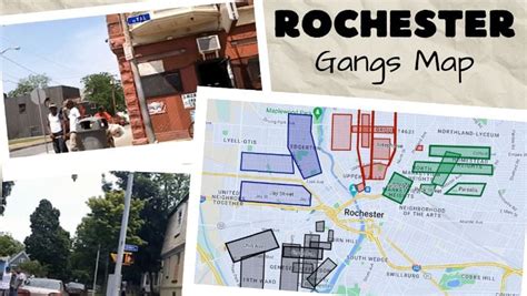 Map of Rochester New York Gangs (Full Tour of Rochester Hoods)