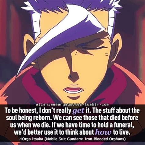 Best Quote from IBO 😏😏 | Gundam Amino Amino