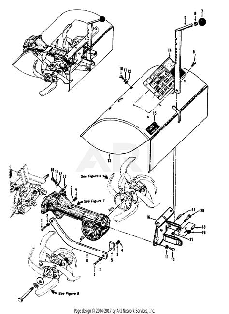 Bolens Tiller Parts Diagram