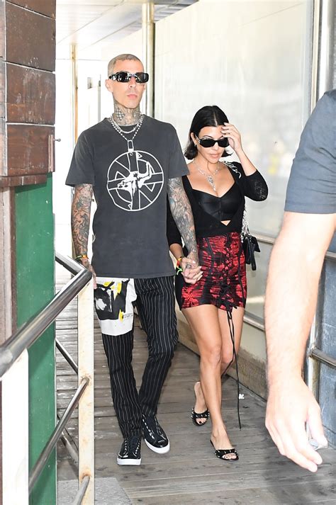 Kourtney Kardashian, Travis Barker take PDA to Dolce & Gabbana