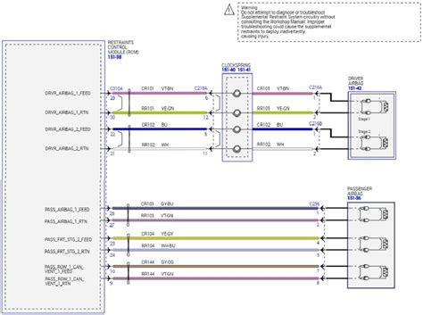 Clock Spring Wiring Diagram for 8 Pin Connector for Clock Spring ...