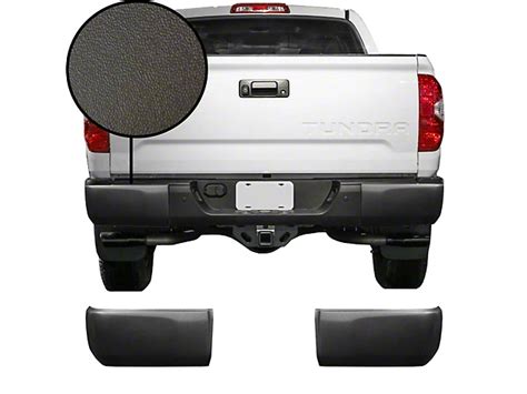 Tundra Rear Bumper Covers; Textured Black (14-21 Tundra)