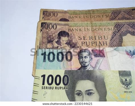 Some Indonesian Rupiah Currency Notes Denominations Stock Photo ...